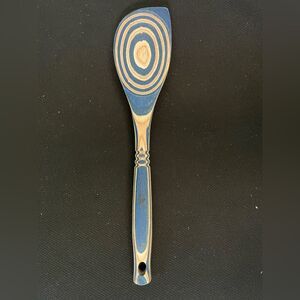 Island Bamboo BLUE Pakka Hardwood Wooden Spoon